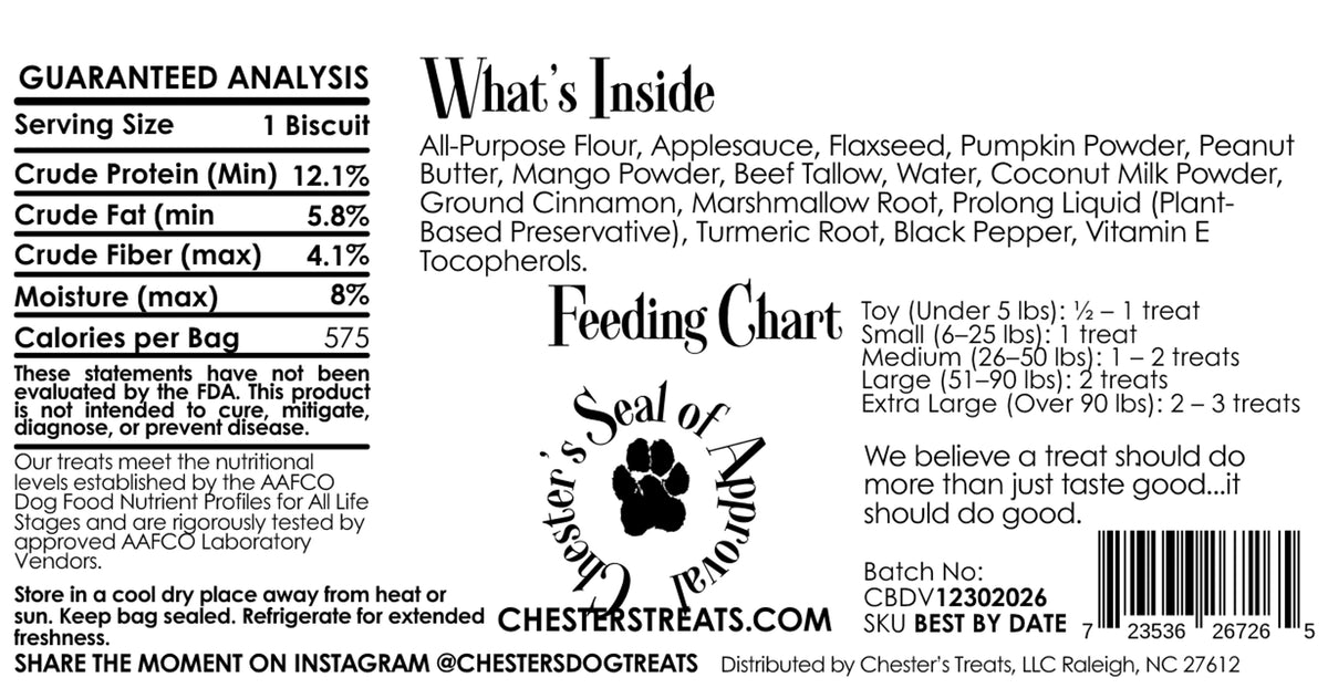 CHESTER DAILY VITALITY DOG TREATS