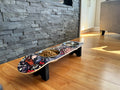 DOGGY PACK ELEVATED SKATEBOARD FEEDER WITH BOWLS