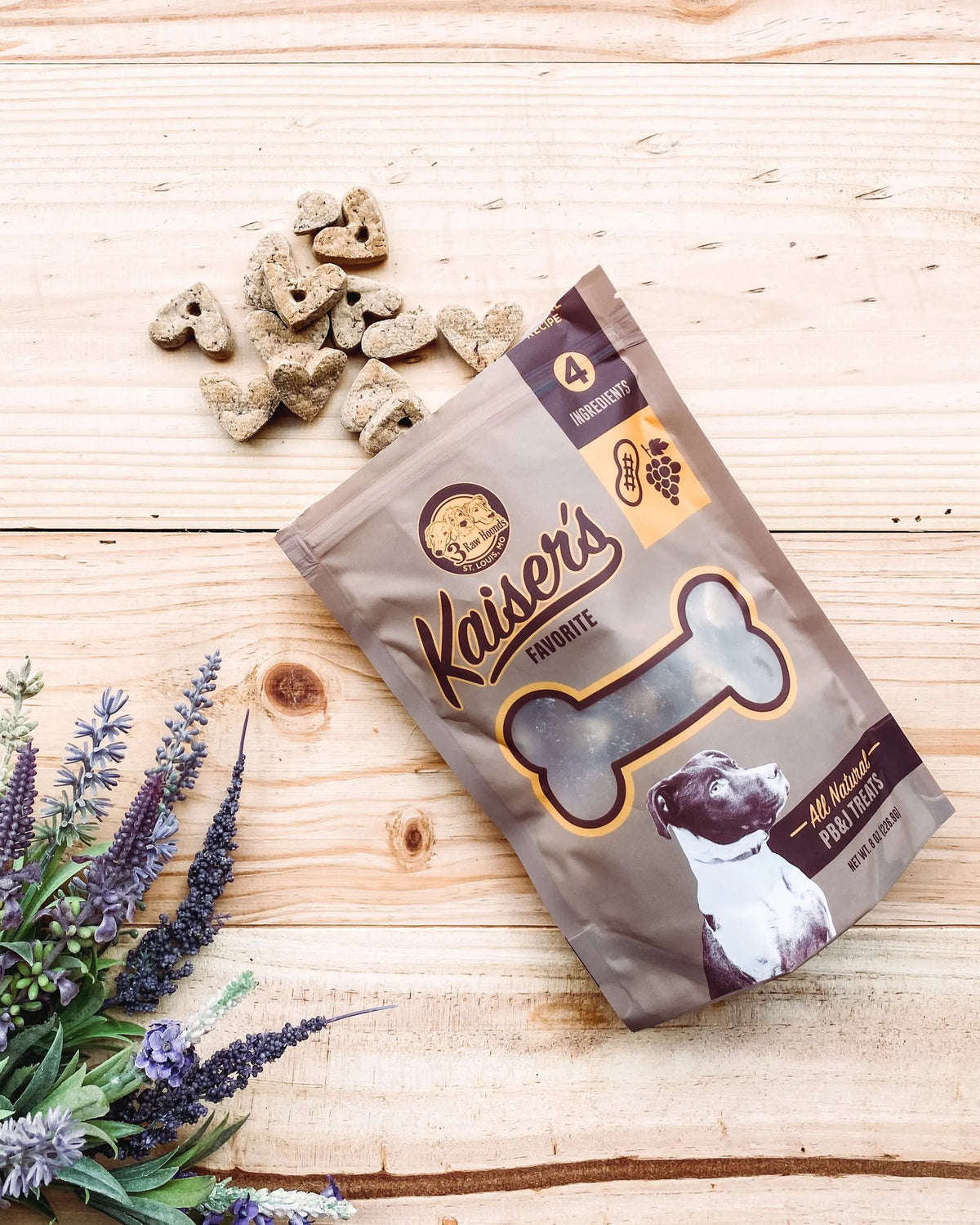 KAISER'S FAVORITE DOG TREATS PB&J