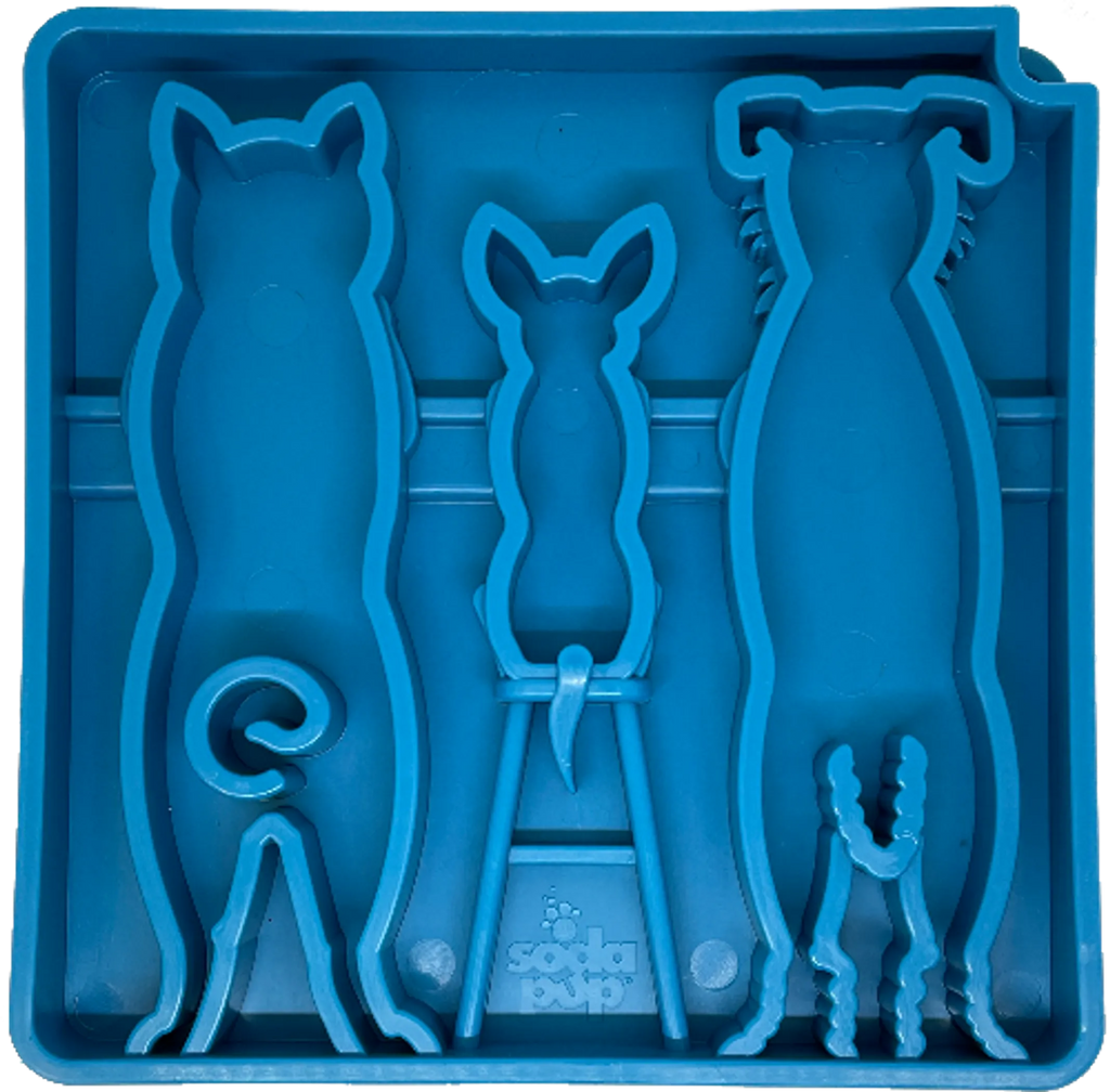 WAITING DOGS E TRAY SLOW FEEDER