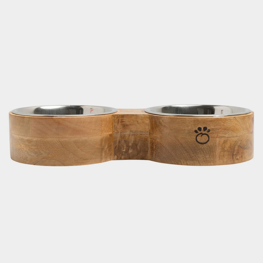 GF MANGO WOOD DOUBLE FEEDER