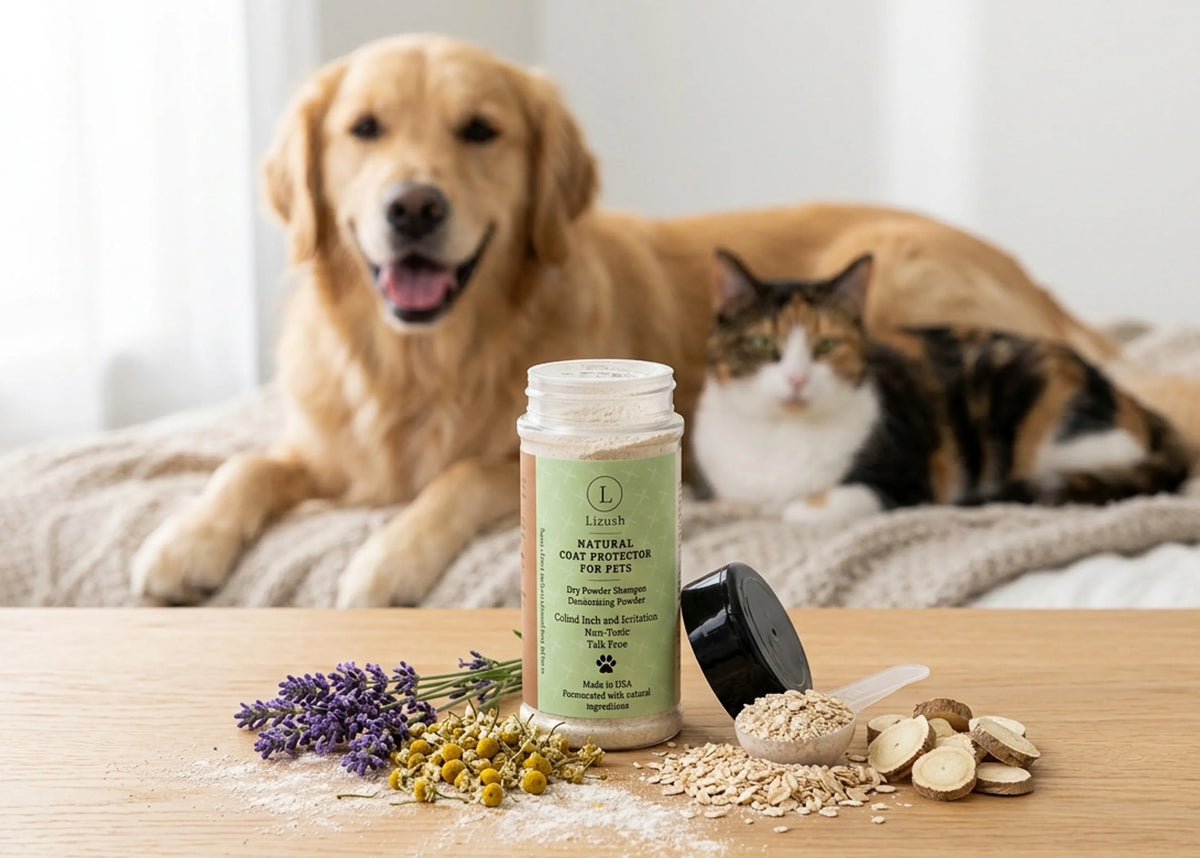NATURAL COAT PROTECTOR FOR PETS - POWDER