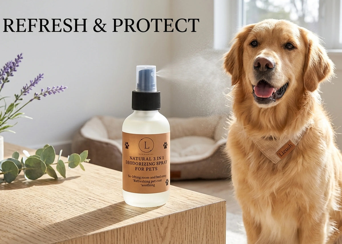 NATURAL DEODORIZING SPRAY FOR PETS