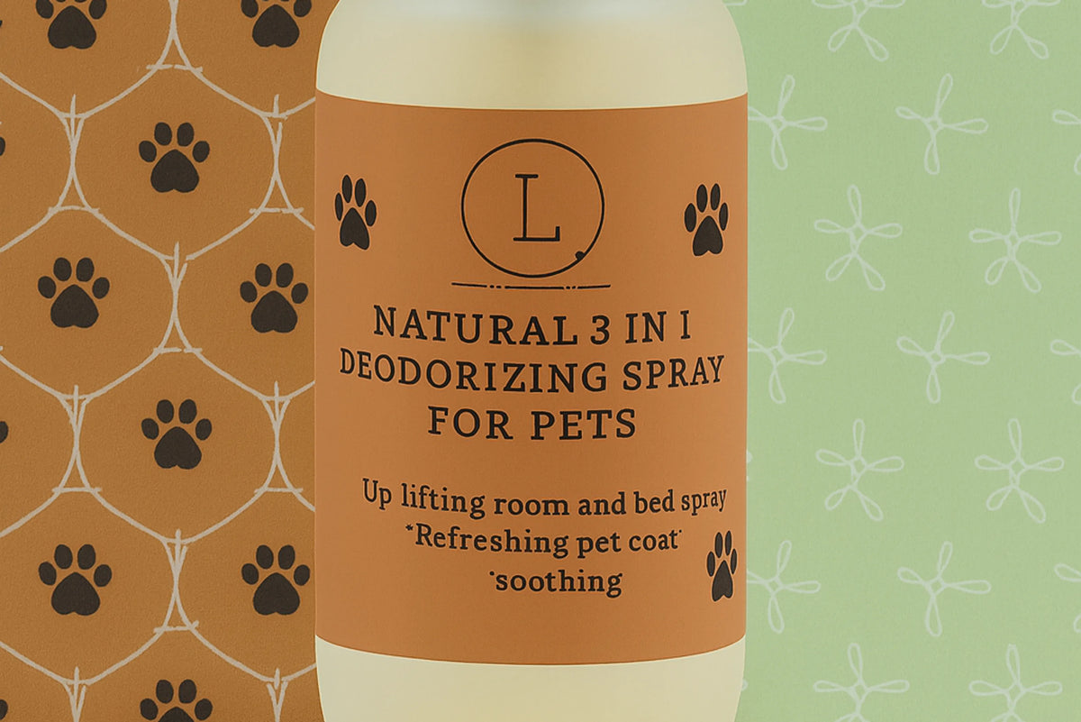 NATURAL DEODORIZING SPRAY FOR PETS