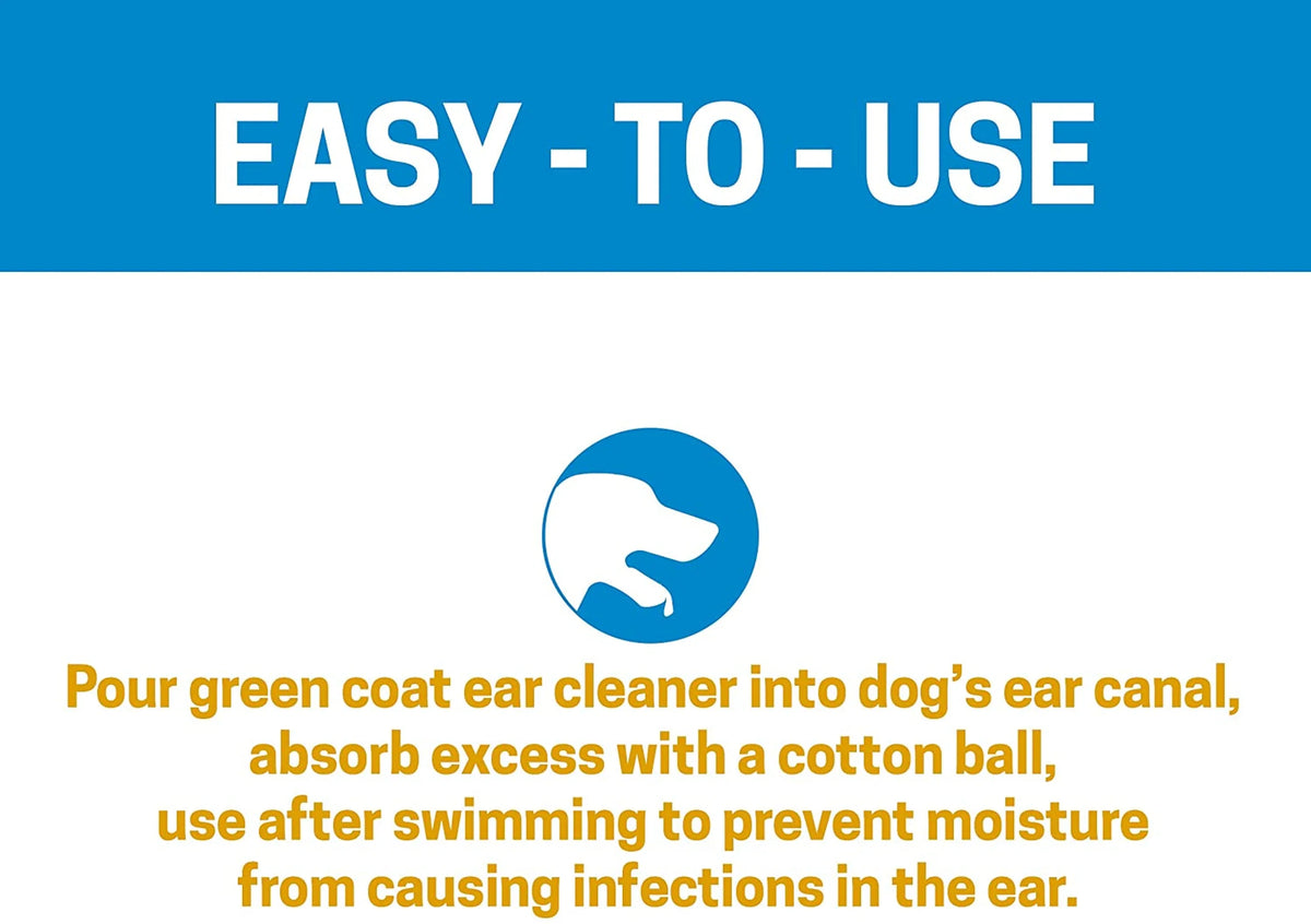 GREEN COAT ALL NATURAL EAR CLEANER