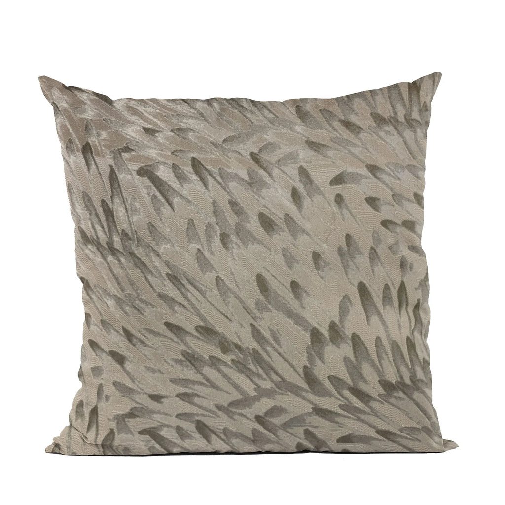 PLUTUS BROWN BIRD FEATHER LUXURY PILLOW