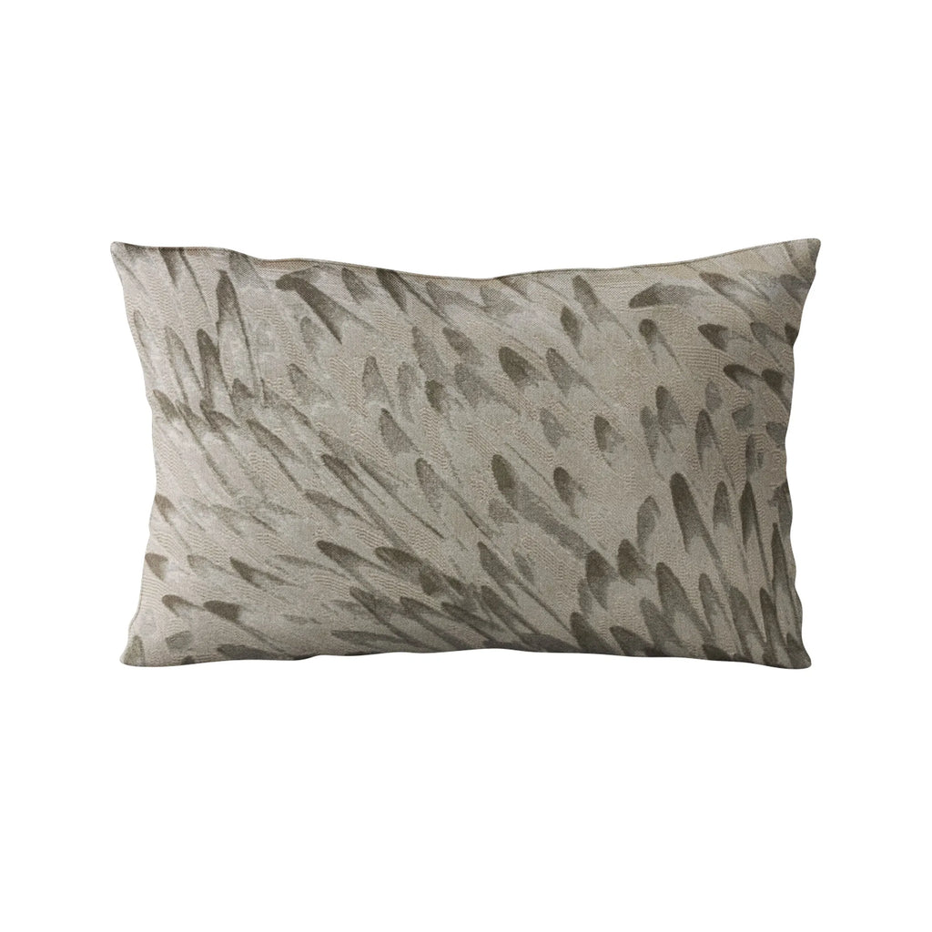 PLUTUS BROWN BIRD FEATHER LUXURY PILLOW
