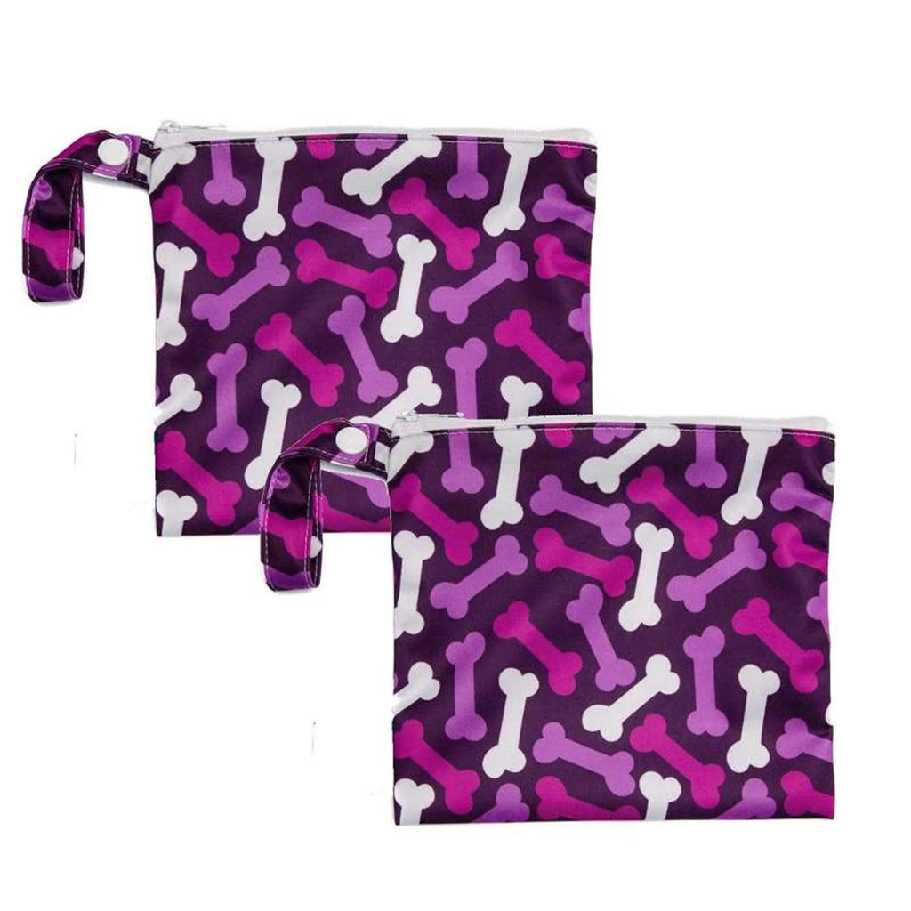 BLUE BONE YUCKY PUPPY DOG POOP BAG HOLDERS